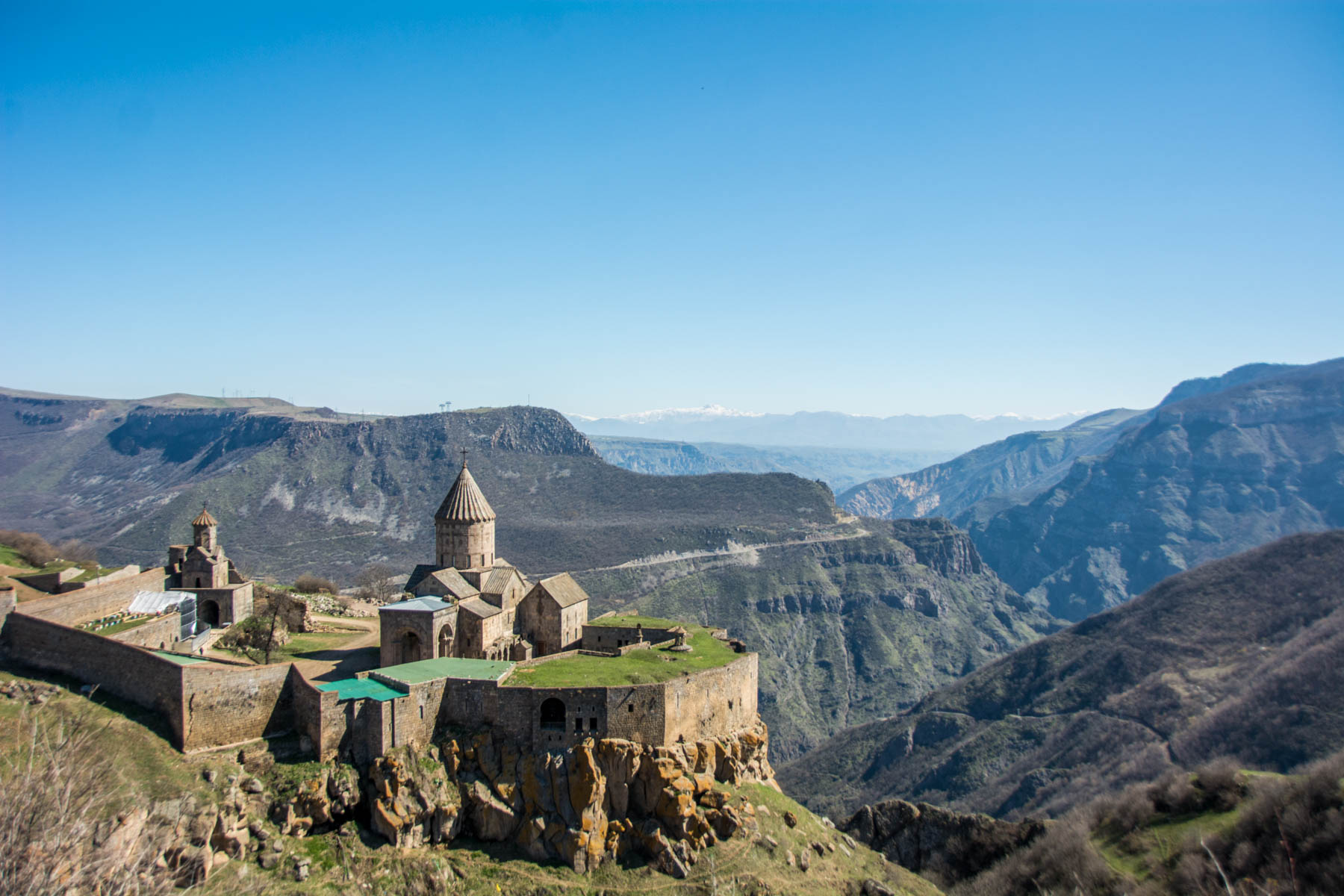 Why visit Armenia: The breathtaking monastery of Tatev, one of the most famous historical sites in Armenia.