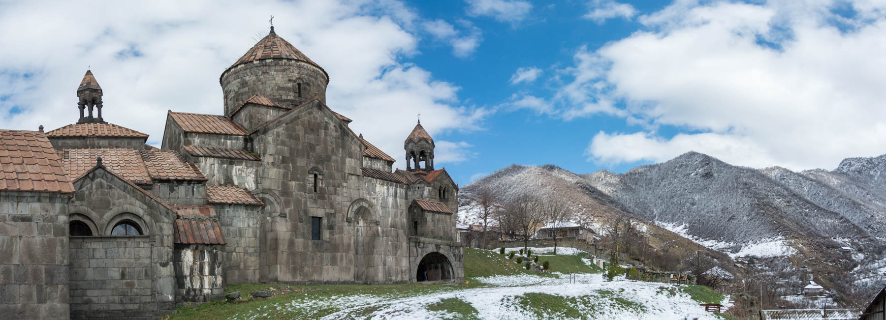Our visit to Haghpat monastery: the view from the outside.