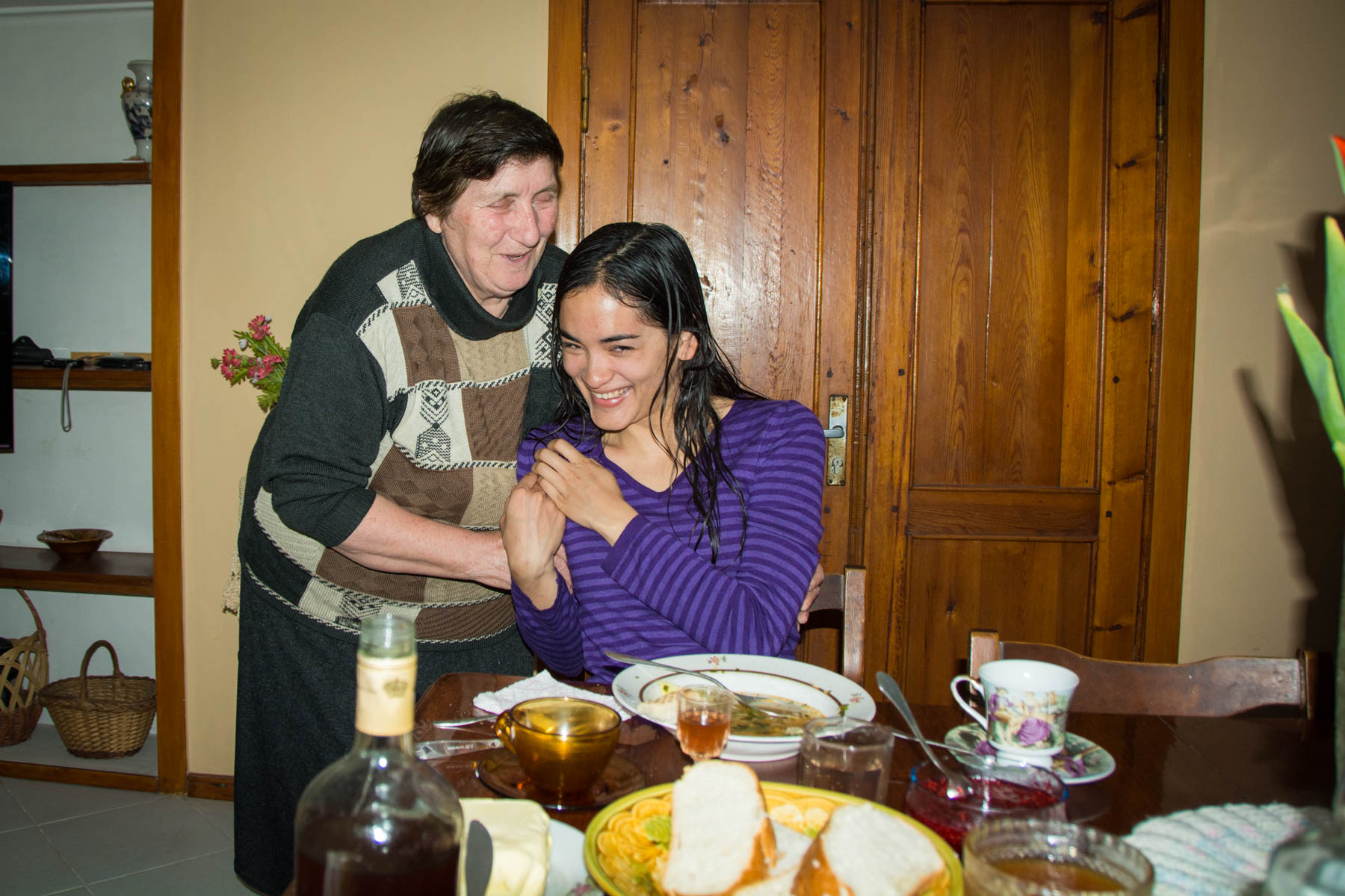 Hospitality in Zugdidi, Georgia.