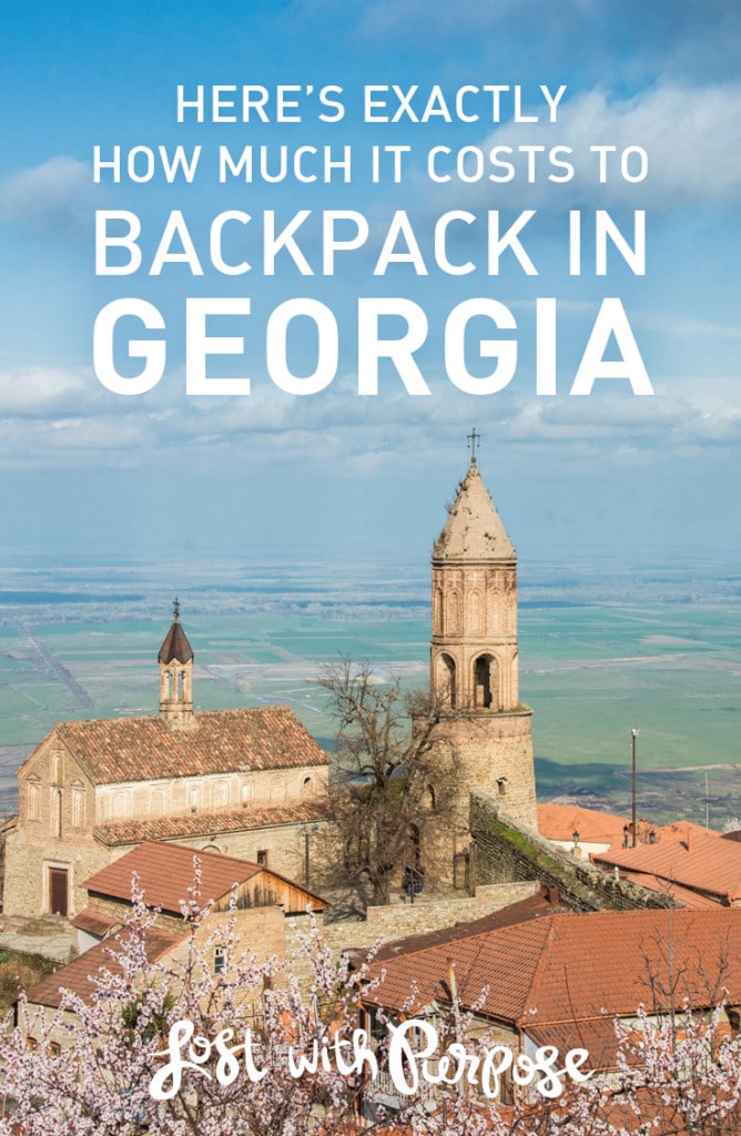 A full breakdown of how much it costs to backpack through Georgia, complete with a city-by-city breakdown, average costs of items, accommodation recommendations, and more.