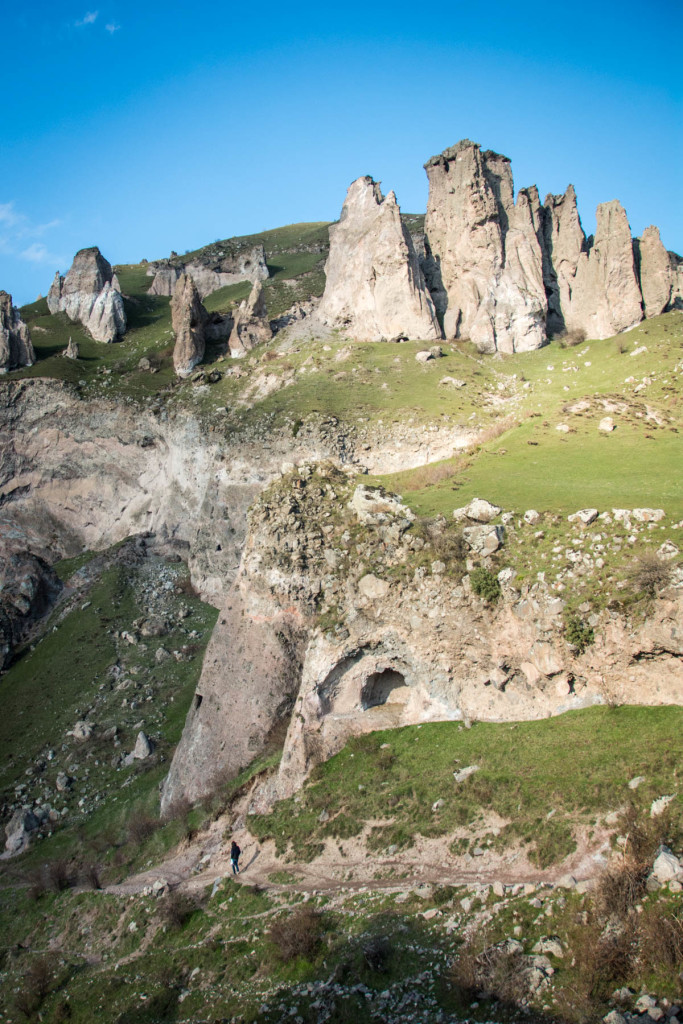 How to get to Tatev from Goris, Armenia - The old cave city of Goris, Armenia