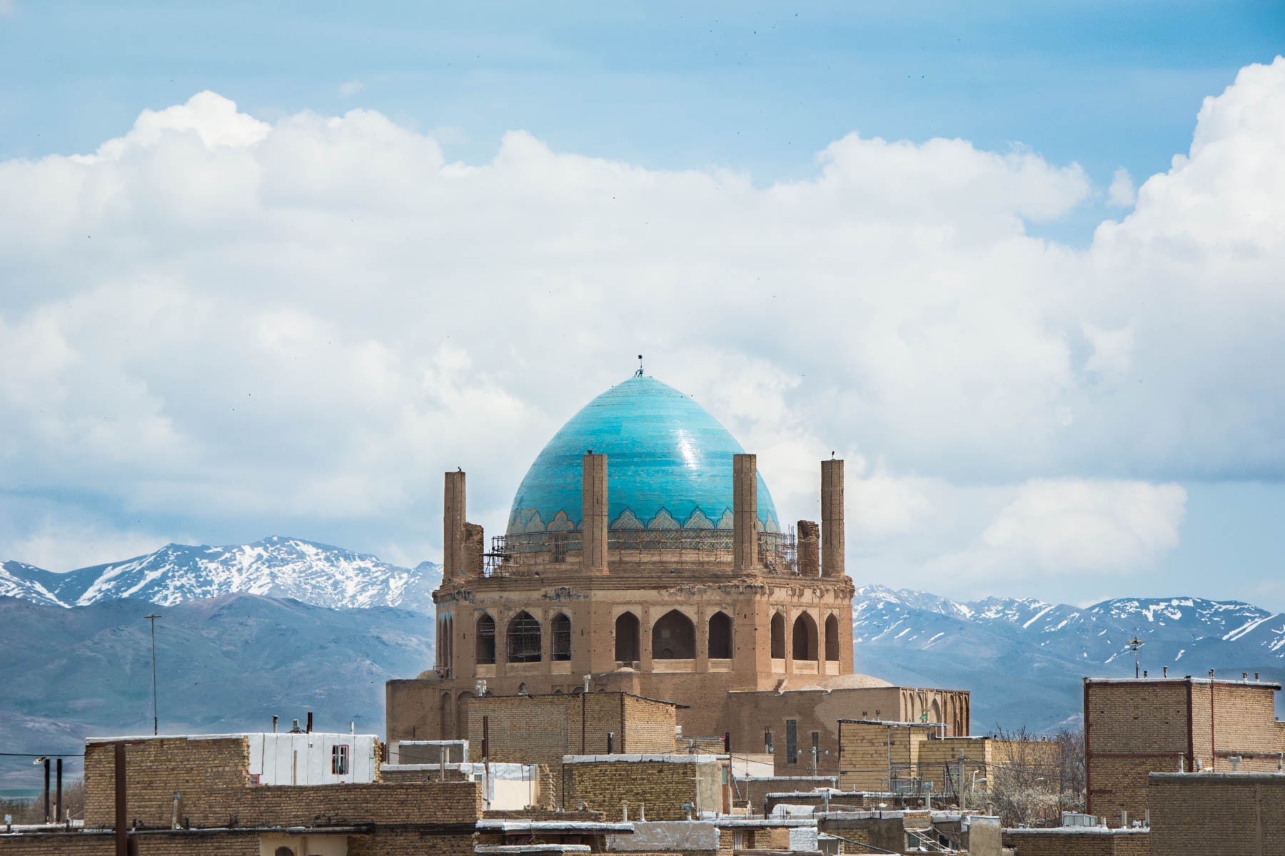 Soltaniyeh dome, a famous mausoleum in Iran
