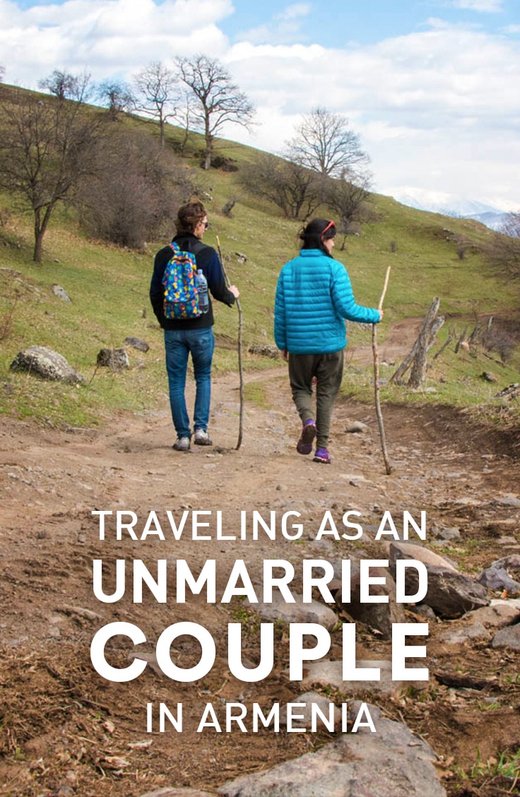 What it's like to travel as an unmarried couple in Armenia. From the responses we've gotten, to whether or not it's chill to book rooms as a pair.