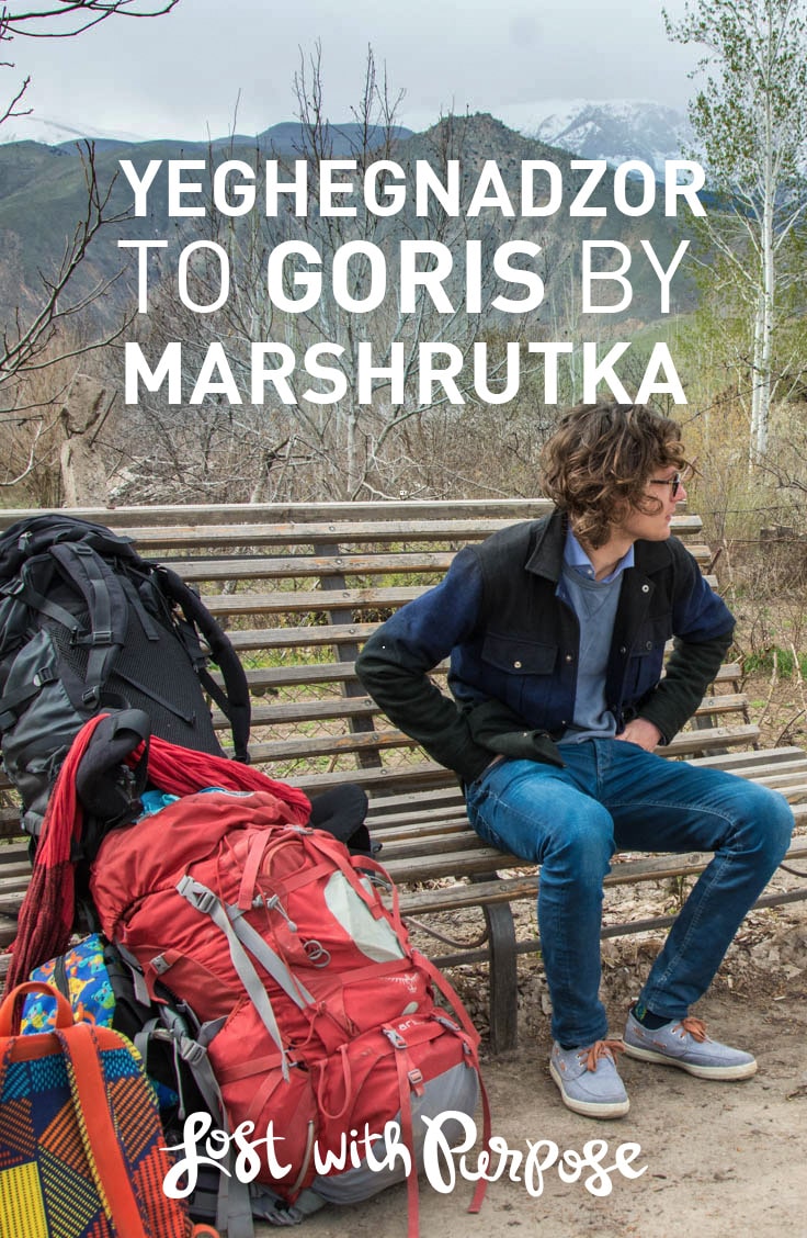 Everything you need to know to get from Yeghegnedzor, Armenia to the city of Goris by public transport, AKA marshrutka.