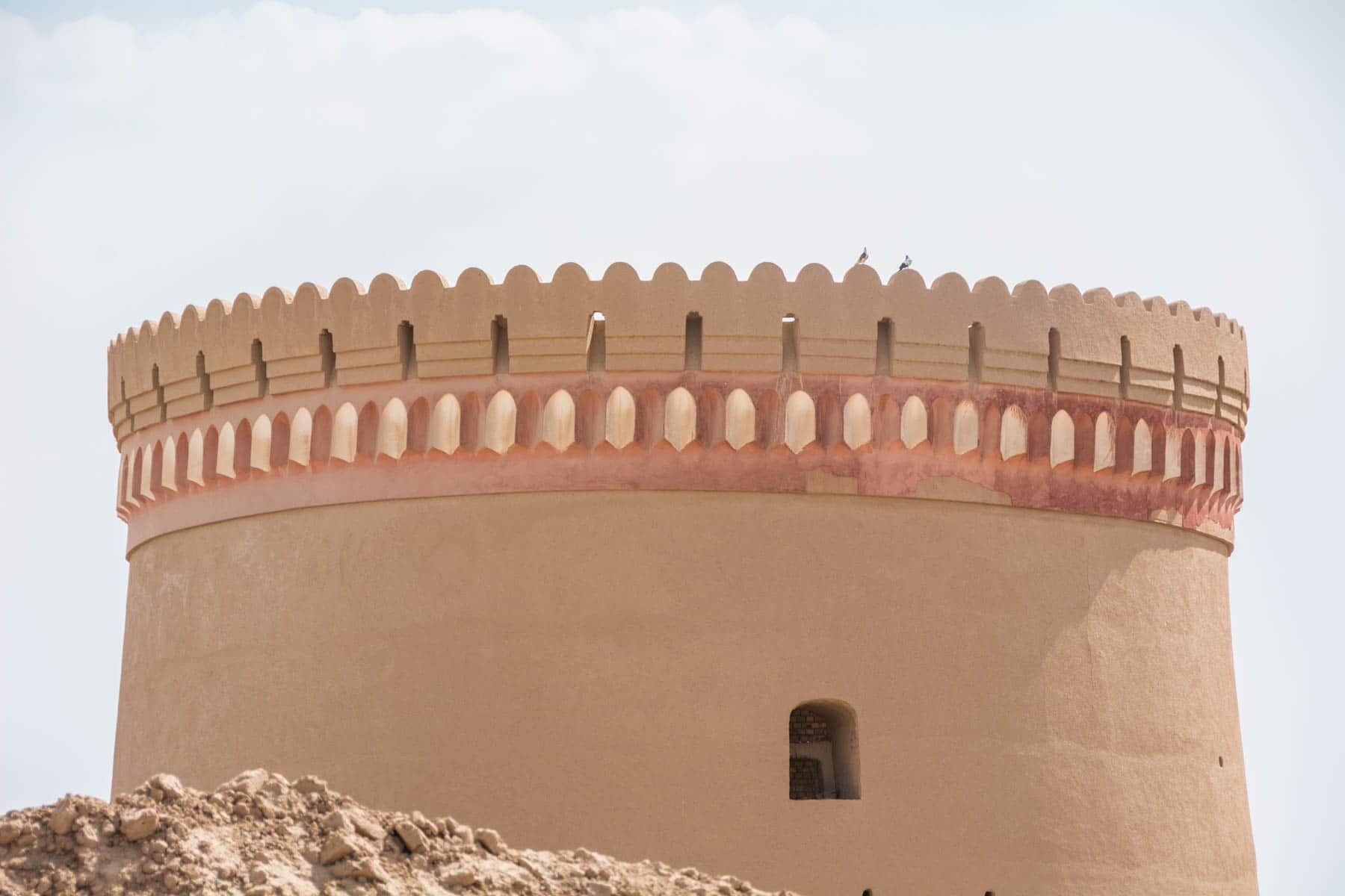 Kabutar Khaneh pigeon tower in Meybod, Iran