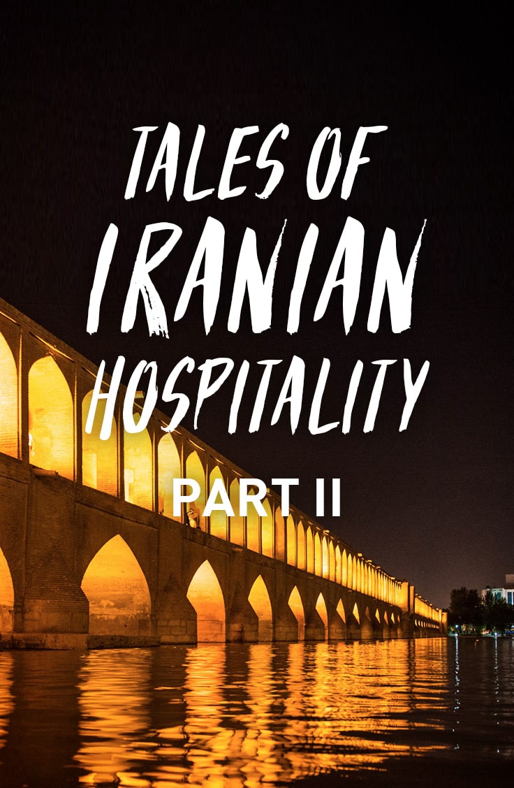 3 tales of Iranian hospitality from central and eastern Iran. Proof that Iranians are quite possibly the most hospitable people on earth!