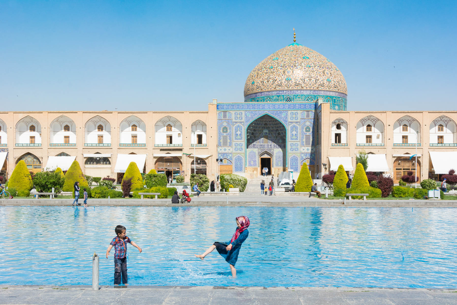 Imam Square in Esfahan, Iran