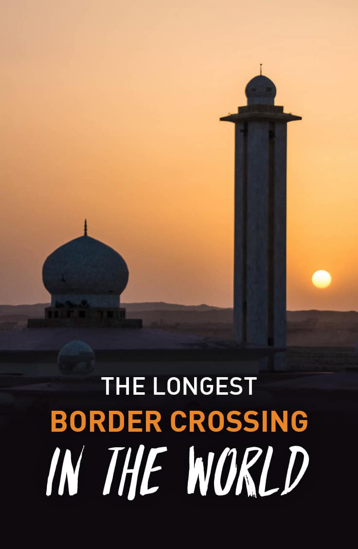 5 days, 733 kilometers, 26 vehicles, 12 checkpoints, and a whole lot of dust. A story about what could very well be the longest border crossing process in the world.