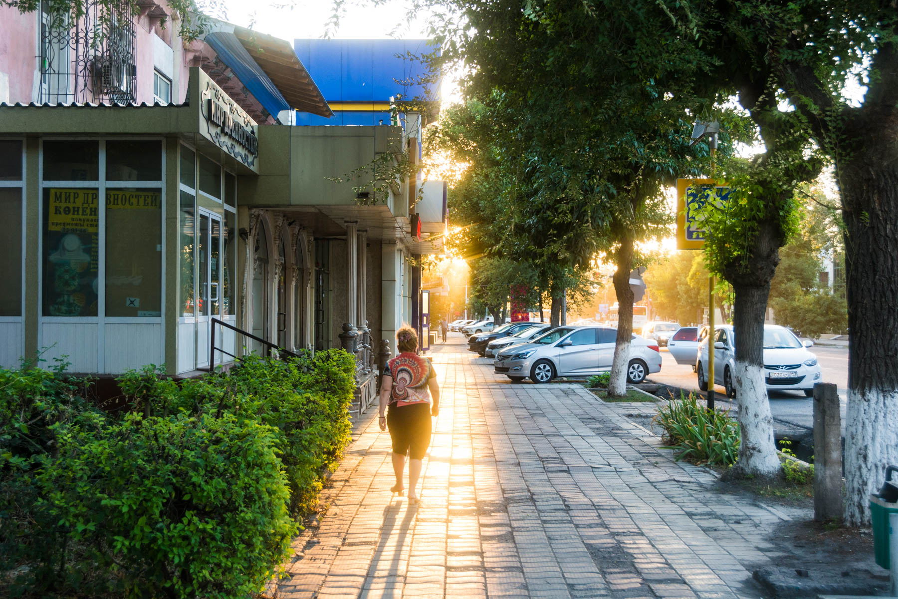 Shymkent, Kazakhstan at sunset - Lost With Purpose