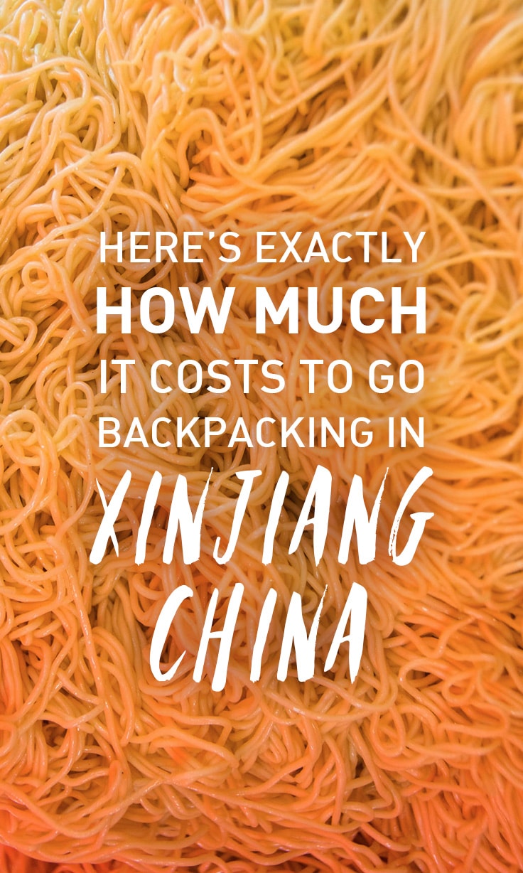 Planning a backpacking trip through Xinjiang, China? Here's exactly how much it costs to go backpacking in Xinjiang, China. Includes a city-by-city breakdown, transportation costs, food costs, etc.