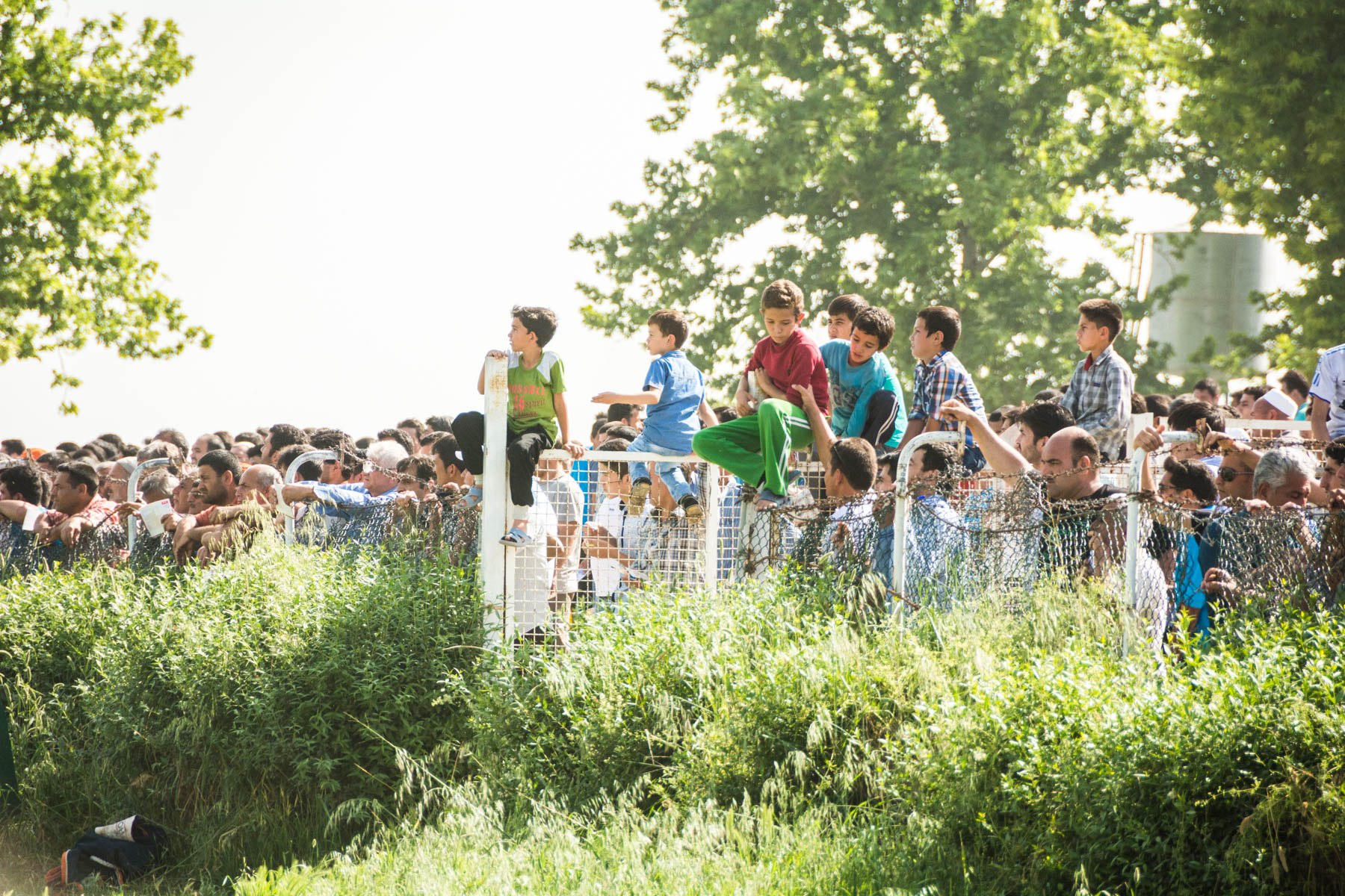 The crowds at the horse races in Gonbad-e Kavus, Iran - Lost With Purpose