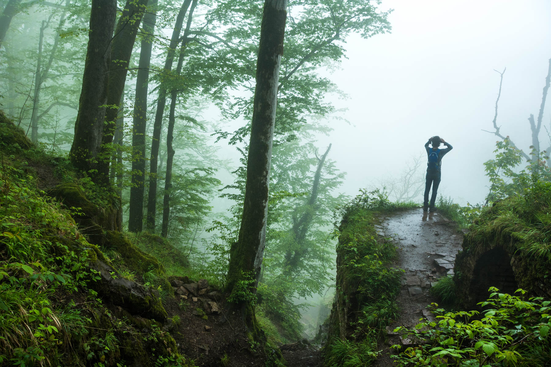 Misty anonymity at Qaleh Rudkhan in Iran - Why you should always use a VPN, even when not traveling - Lost With Purpose