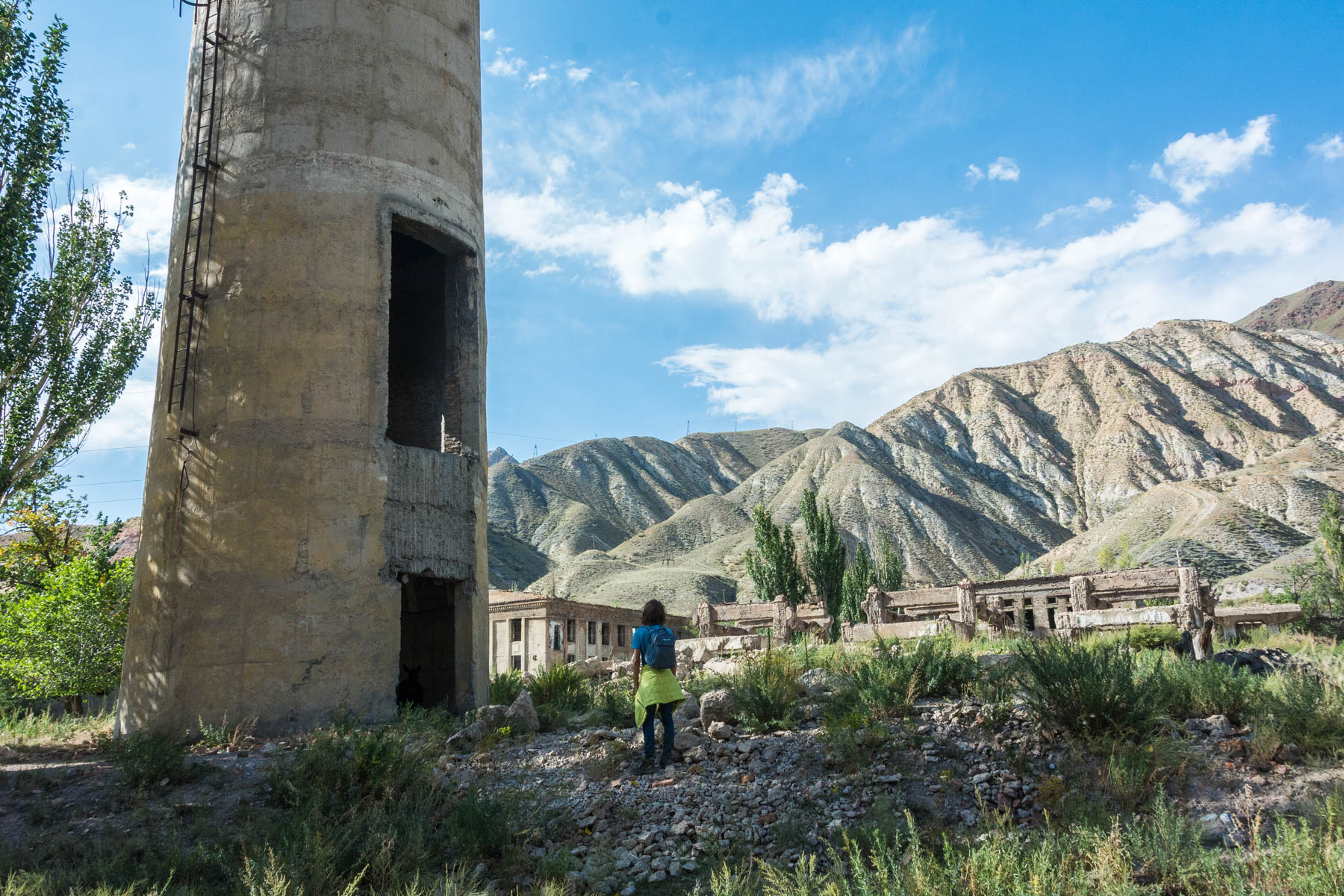 Abandoned Soviet factories and towers in Min Kush, Kyrgyzstan - Lost With Purpose