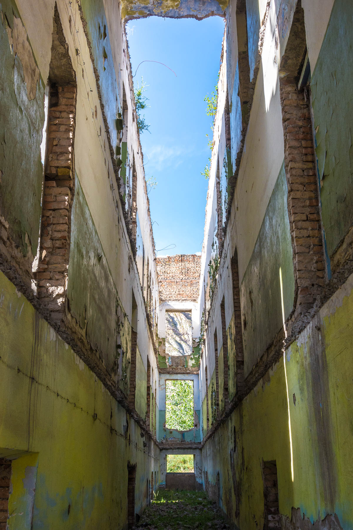 An abandoned building in Min Kush, Kyrgyzstan - Lost With Purpose