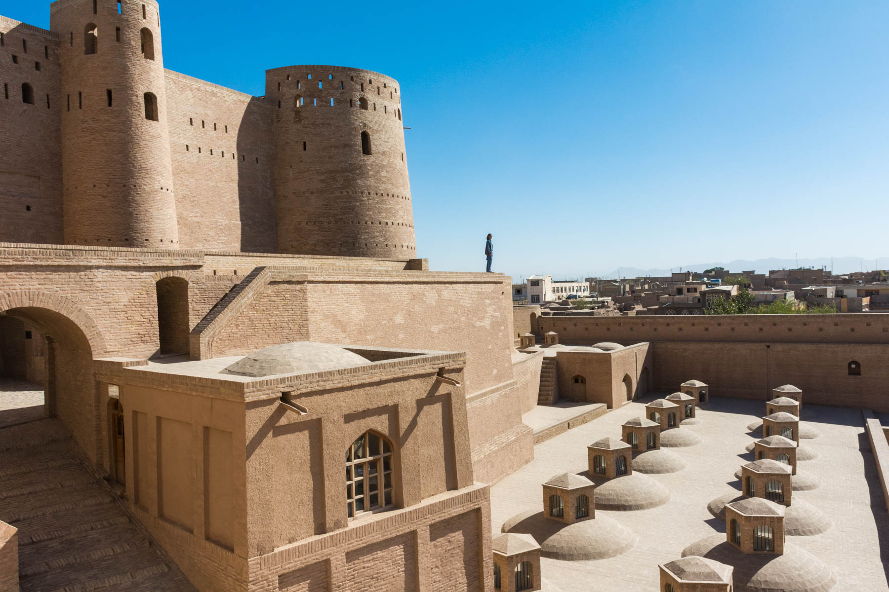 The recently restored Herat Citadel