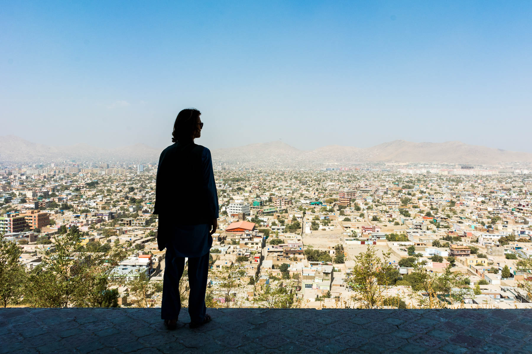 Overlooking the Kabul, Afghanistan skyline - Lost With Purpose