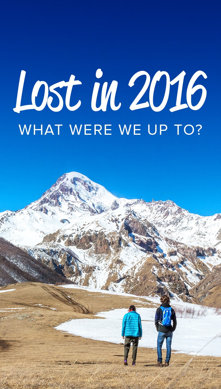 In 2016, we backpacked in some of the most dangerous countries in the world, nearly died by drink, and played with Kalashnikovs... just to name a few things. Here's a look back on everything we got up to as Lost With Purpose in 2016.