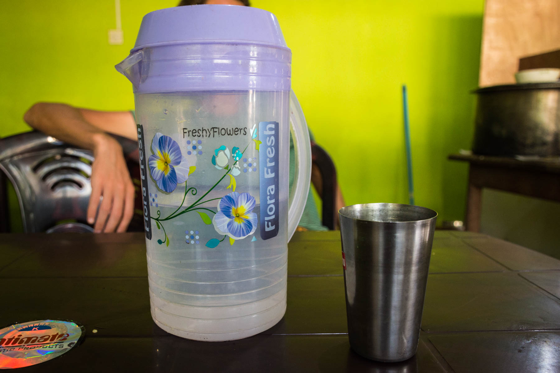 A pitcher of filtered water in Varkala, India - Lost With Purpose