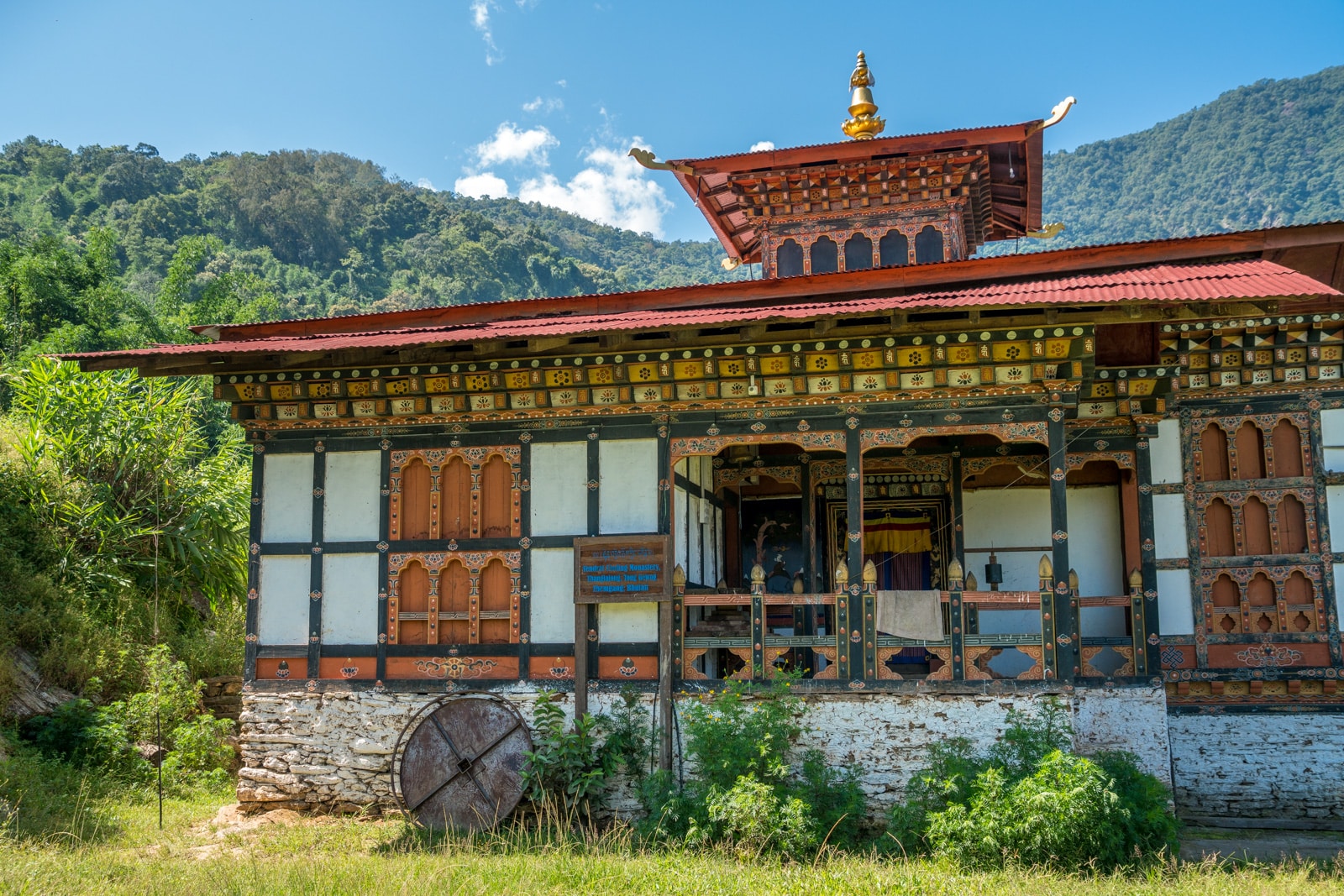 Where to go off the beaten track in Bhutan - Temple outside of Tingtibi, Zhemgang district - Lost With Purpose travel blog