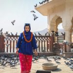 Interview with female Iranian travel blogger - Matin in India with pigeons - Lost With Purpose travel blog