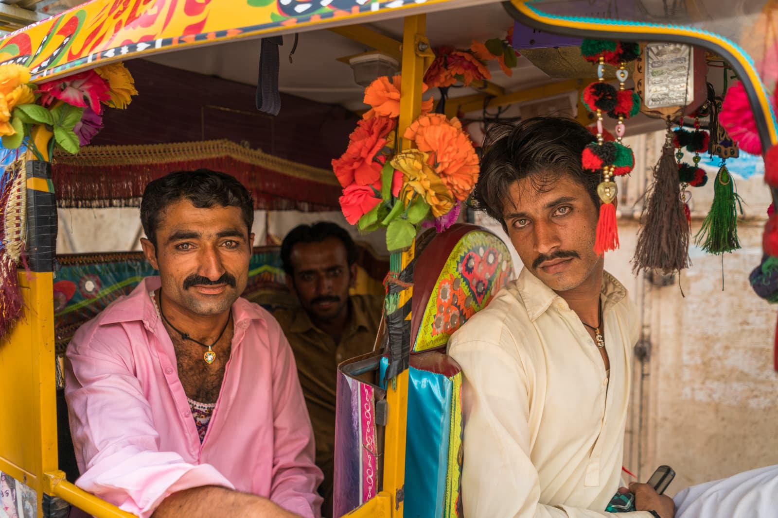 Sindh travel guide - Sindhi men staring - Lost With Purpose travel blog