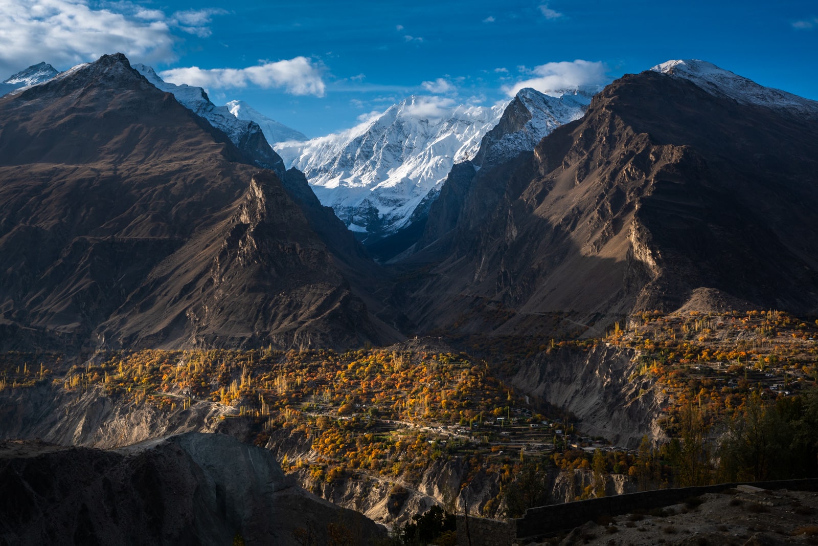 Snowcapped mountains of Gilgit Baltistan