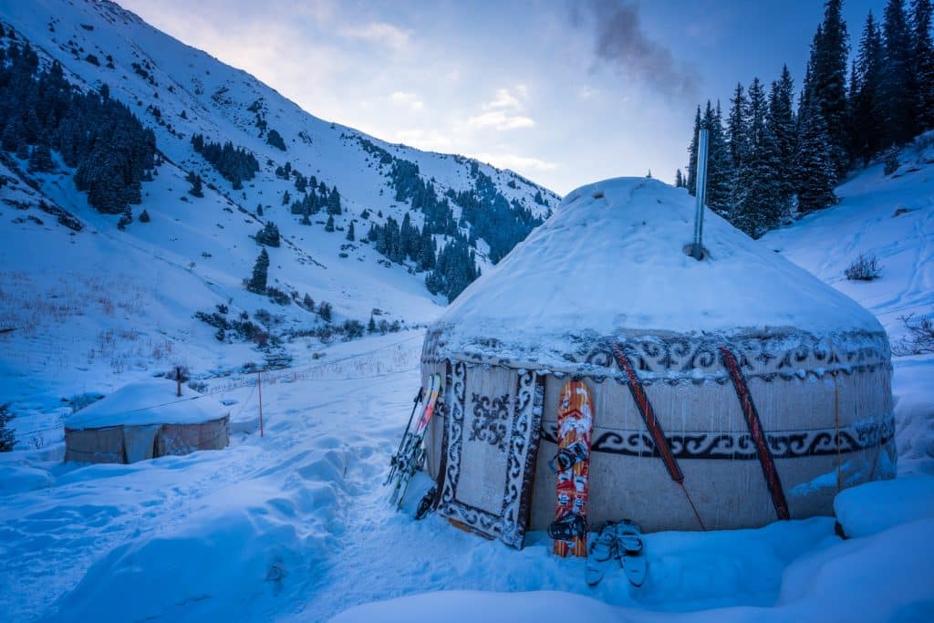 places to visit in kyrgyzstan in winter